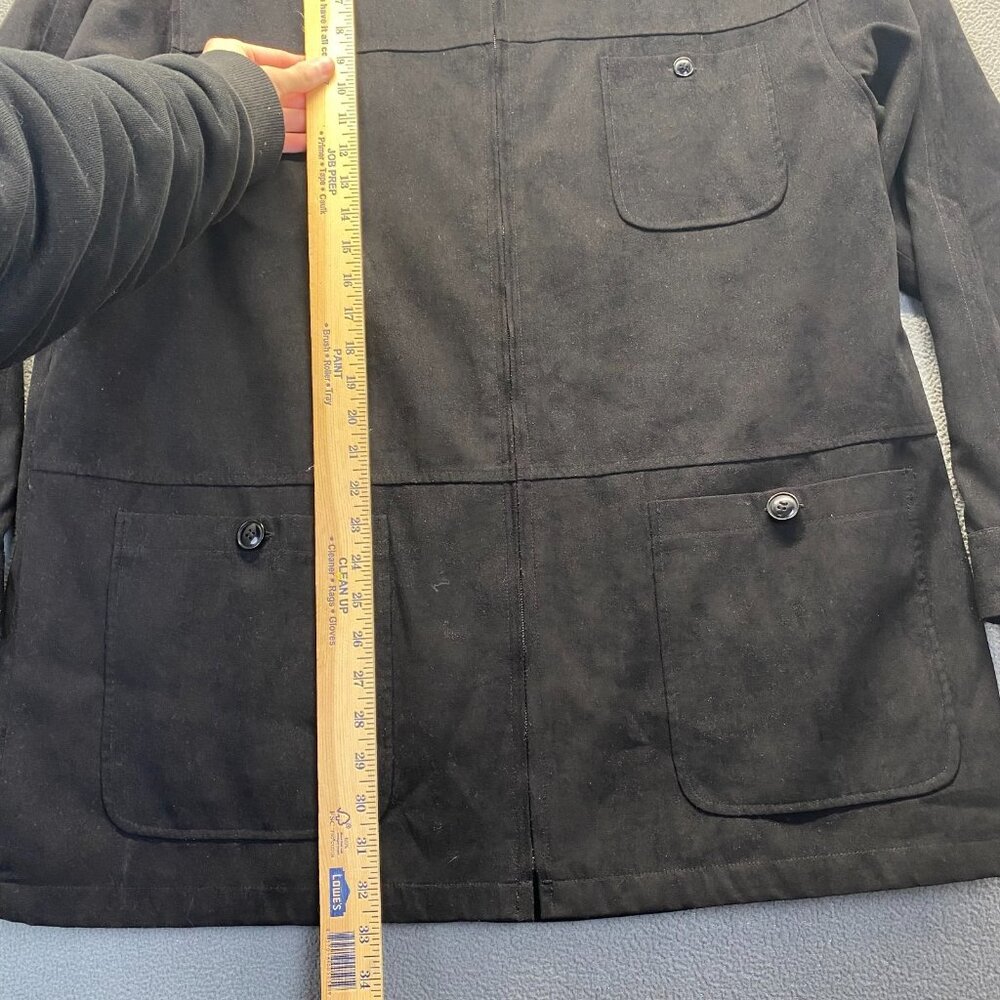 Gochu by KBB Shirt Mens Size XL Black Utility Workwear Pockets Zipper - Picture 6 of 13
